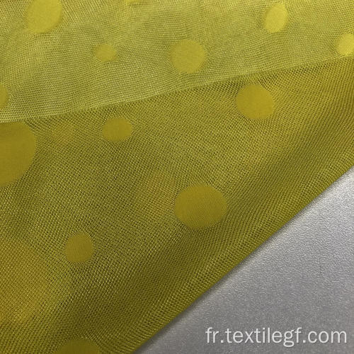 Tissu à tricoter Jacquard (jaune)